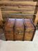 Antique travel trunk