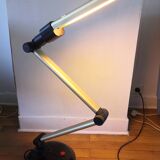 Large articulated snake lamp design 70s