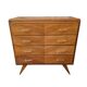 Vintage chest of drawers from the 60s in oak