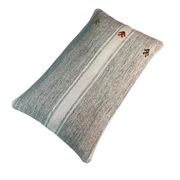 Vintage turkish kilim cushion cover, 30 x 50 cm
