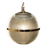 Brass holophane globe