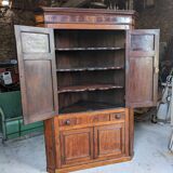 English corner corner early 19th mahogany