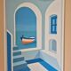 Tableau acrylique Nelson F Leon
