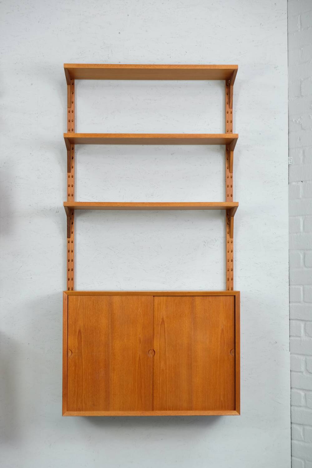 Danish Teak Wall Unit by Poul Cadovius 60s MidCentury Design