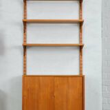 Danish Teak Wall Unit by Poul Cadovius 60s MidCentury Design