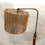 Art deco rope floor lamp