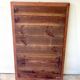 Art deco beech mirror
