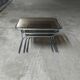 3 vintage nesting tables 70'S