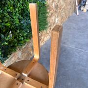 pair of Aalto Artek E60 stools