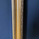 Gild frame nineteenth stucco decor of rinceaux