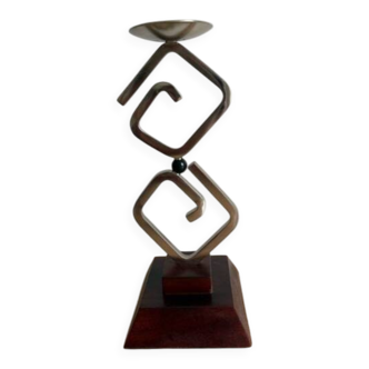 Garance Vallée for Monoprix. Metal candlestick