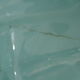 Clock doves color green blue and its vase 50s