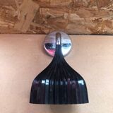 Ancienne Applique E de KARTELL Design Laviani Bakélite Noir + Métal Chromé #B015