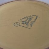 Ancien saladier Longchamp jaune soleil vintage