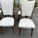 Set of 6 vintage high chairs – 50s/60s design