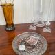 Ashtray empty pockets in cut glass 21,5cm