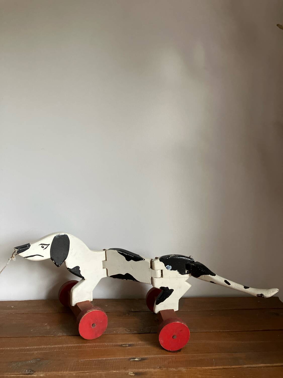 Antique articulated dog