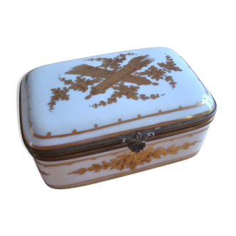 Limoges porcelain pill box