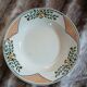 3 antique Longwy deep plates