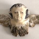 Angel in wood and plaster