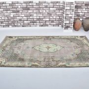 Geometric Tribal Wool Vintage Rug