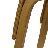 Chaise vintage modèle 65 par Alvar Aalto pour Artek (Linoléum noir)