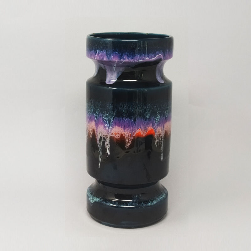 Vintage space age vase made in italy, 1970