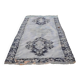 Vintage Turkish hallway rug 142x405 cm