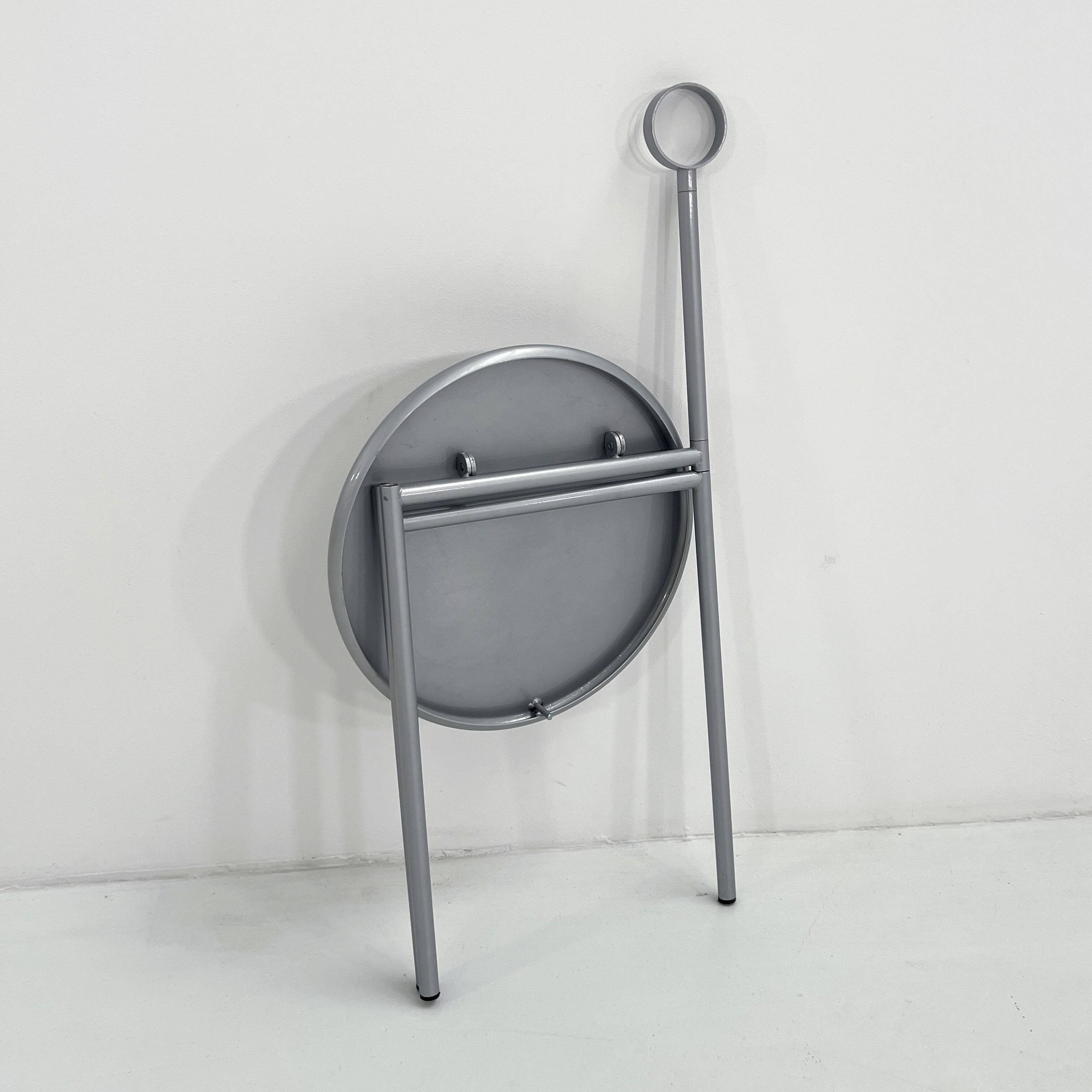 Chaise Mickville Grise par Philippe Starck pour Driade, 1985
