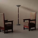 Pair of Art Deco armchairs – Amsterdam School, circa 1930