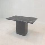 Table basse en marbre italien, années 1980