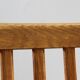 Vintage 1940s/50s Solid Oak Danish Farmhouse Chairs, Baroque style set of 4