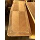 Buffet contemporain italien en noyer naturel avec incrustations de cerisier