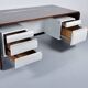 ROSEWOOD DESK MICHEL BOYER TFM EDITION 1970s ROTHSCHILD BANK