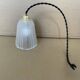 Small antique Art Deco pendant light