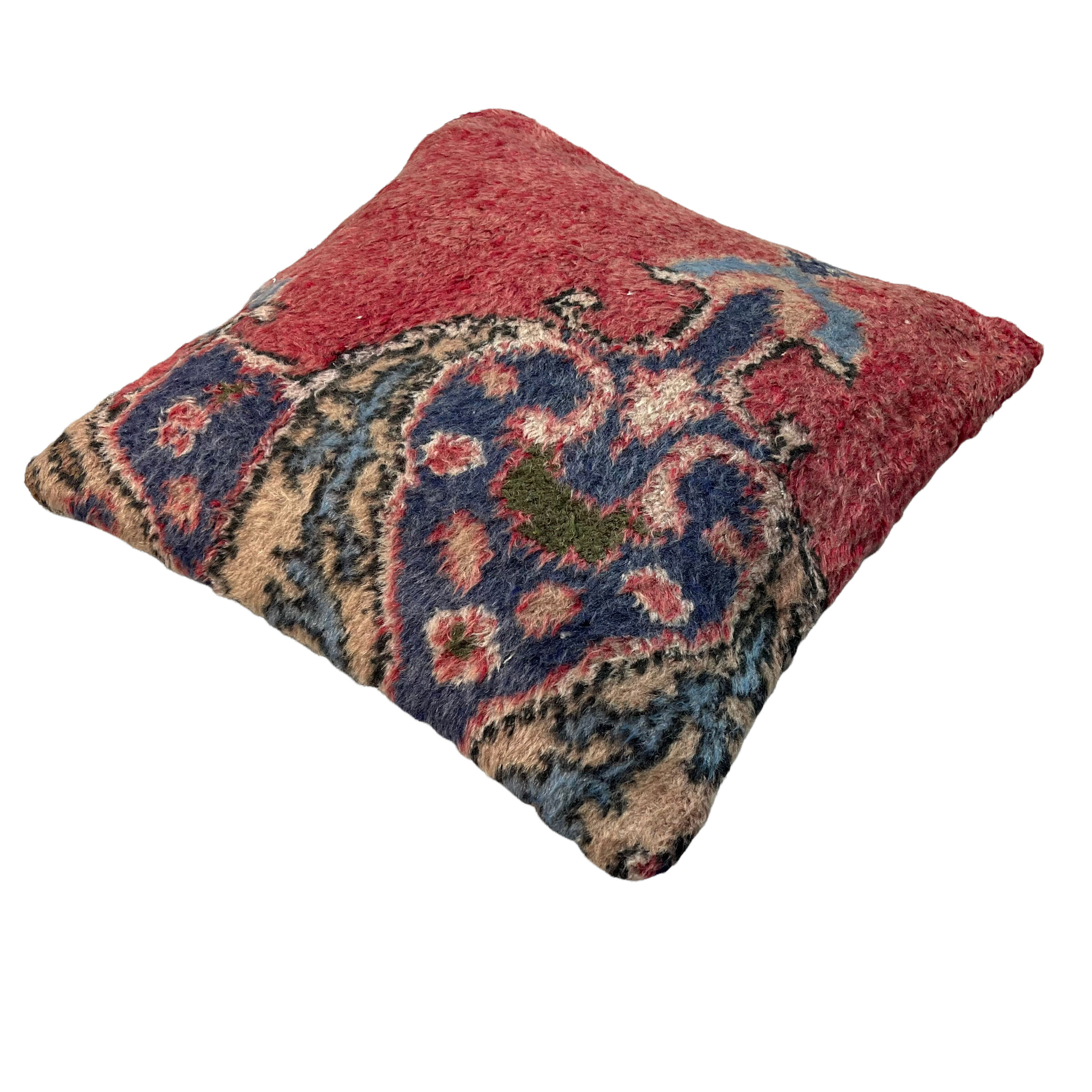 Vintage Turkish Rug Cushion Cover , 45 x 45 cm