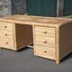 Bamboo desk, large drawer desk with chair, storage, bamboo furniture, interior decoration