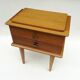 French wooden bedside 1950