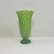 Glass paste vase / vintage