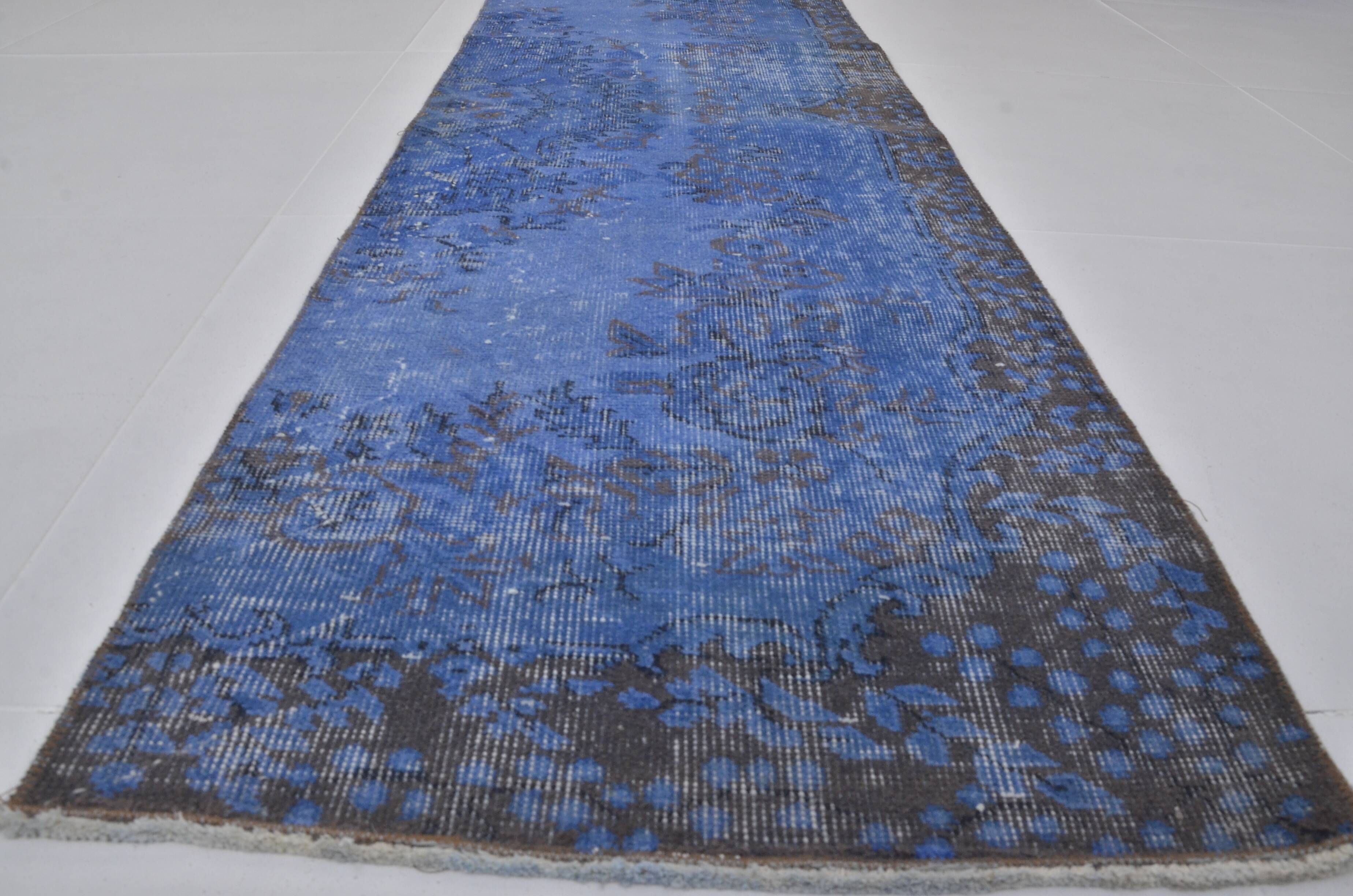 Blue Vintage Handknotted Rug sku 3929