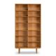 Danish High oak bookcase by Hundebad & Co, 1960s