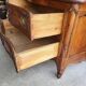 18th century provencal chest of drawers with openwork cross-borders in nyer