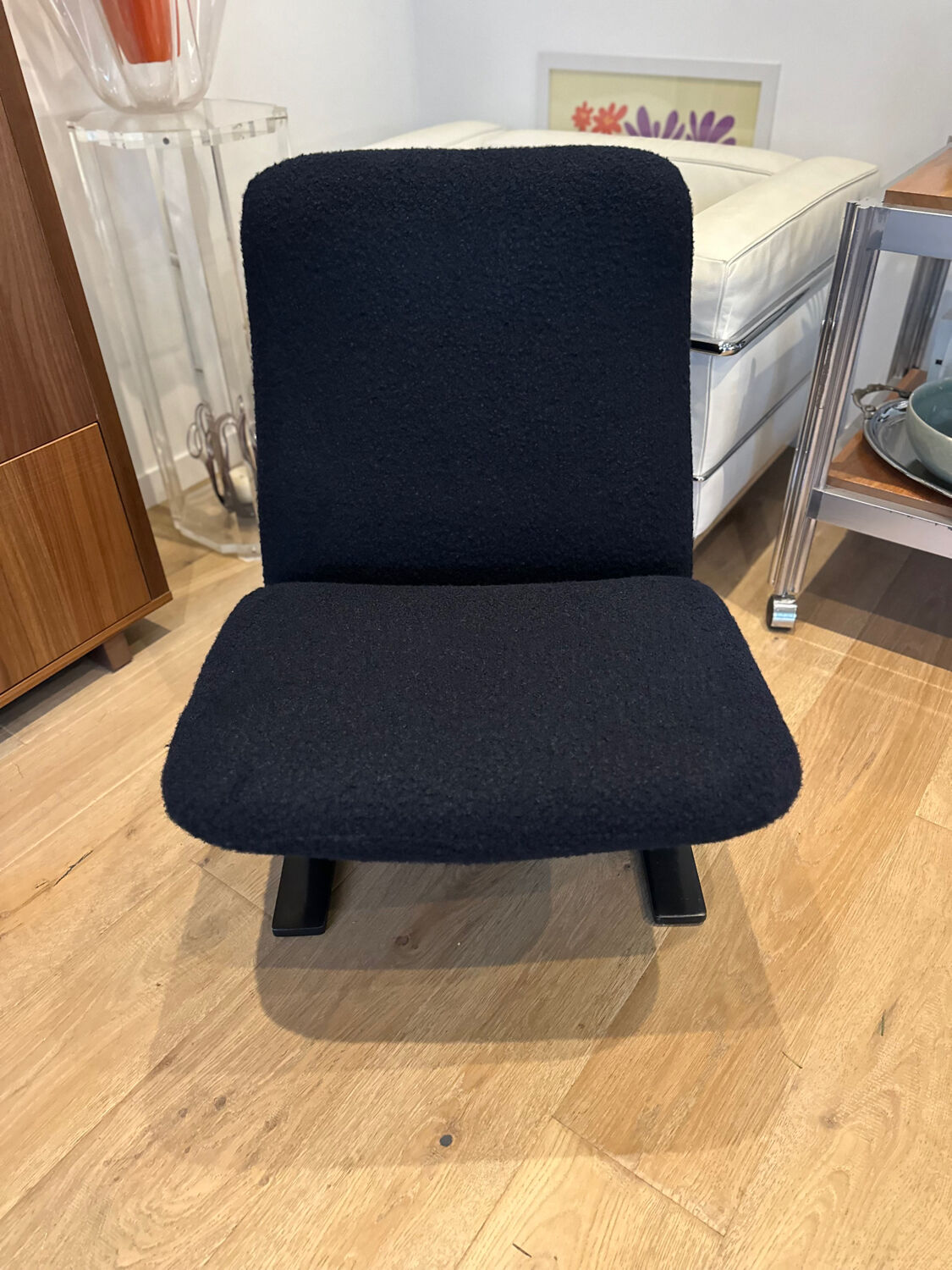 Pierre Paulin Concorde armchair in new terry fabric