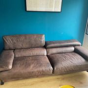 Roche Bobois leather sofa