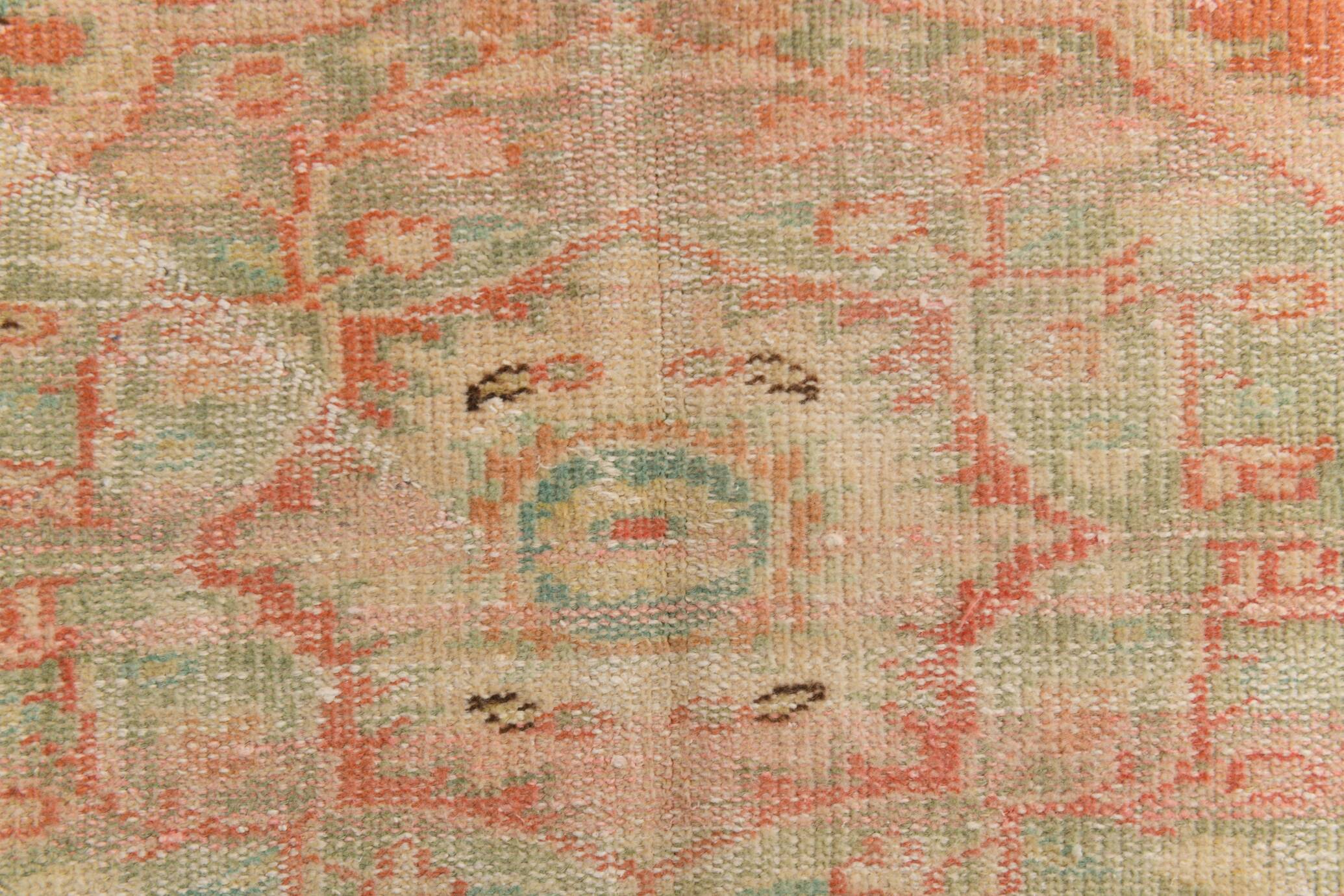 6x8 Soft Samon Living Room Rug, Anatolian Flatweave, 179x254 Cm