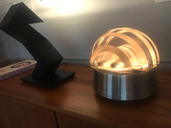 Lampe de Table • Lampe de Sol • Space Age • 1970