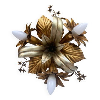 Florentine Style Ceiling Light – Circa 1950 – Attributed to Biasca Italy