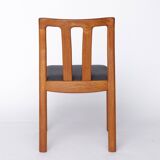 4 chaises en teck de style danois par Dyrlund , années 1960