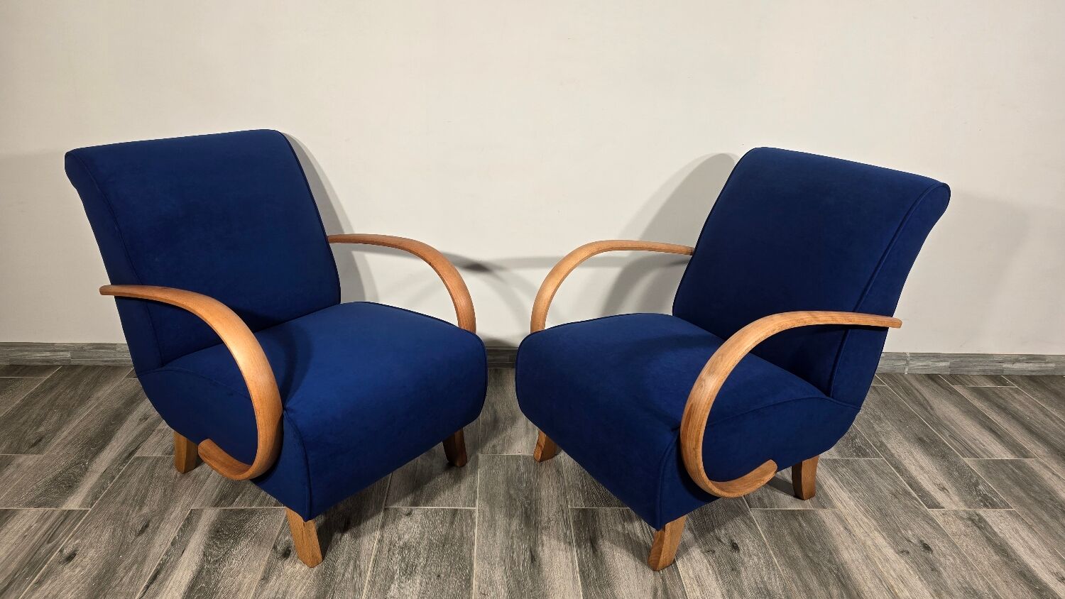 Lounge Chairs from Jindrich Halabala, 1940s, Set of 2