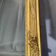 Mirror period XIXth Napoleon III, gilding gold leaf, very good condition